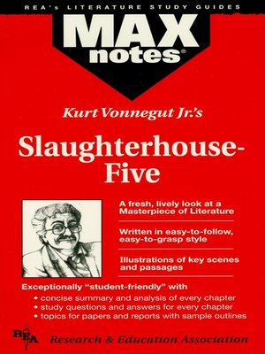 cover image of Slaughterhouse-Five: MAXNotes Literature Guide